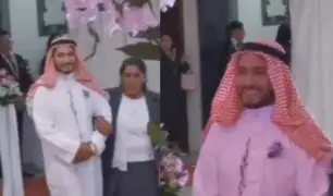 "Árabe” se casa con peruana en Cusco: video de boda causa revuelo en redes sociales