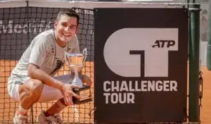 ¡Orgullo peruano! Tenista Gonzalo Bueno se corona campeón en el Challenger de Buenos Aires