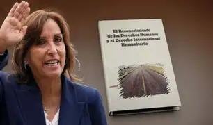Dina Boluarte: Poder Judicial confirma incautación de obra por presunto plagio