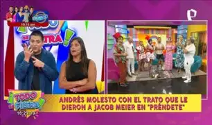 Karla Tarazona tras actitud de Andrés Hurtado en Préndete: "Como no tenemos etiqueta azul, se molestó"