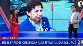 Susel Paredes cuestiona a su estilo comentarios sexistas de Lizarzaburu a Patricia Juárez