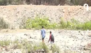 Canta: muere niño tras intentar cruzar por un puente artesanal Río Chillón
