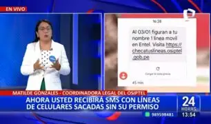 Matilde Gonzáles: "Hay usuarios que tienen más de 100 líneas móviles a su nombre"