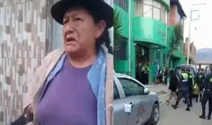 Huancayo: Joven amenaza a su abuela con un cuchillo por dinero