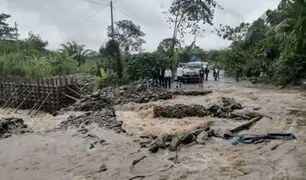 Por 60 días: Gobierno declaró en emergencia 96 distritos de 15 regiones debido a intensas lluvias