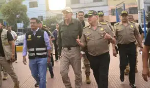 Ministro Torres: Se destinarán 150 policías más para reforzar seguridad en San Martín de Porres
