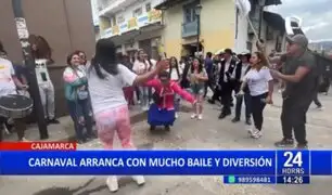 Inicia el tradicional carnaval de Cajamarca con entusiasmo y alegría