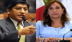 Josué Gutiérrez se solidariza con Dina Boluarte: “Rechazamos cualquier tipo de agresión”