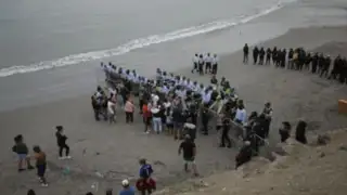 Chorrillos: más de 20 heridos tras batalla campal entre pescadores y serenos