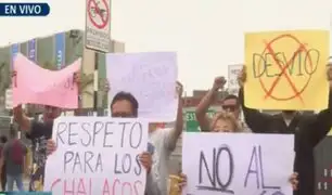 Bellavista: protestan por cierre de av. Óscar Benavides por obras de la Línea 2 del Metro de Lima