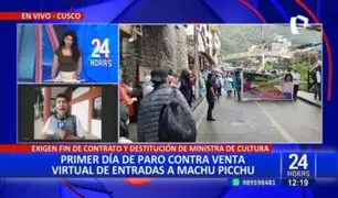 Cusco: Protesta en Machu Picchu genera caos en accesos y vías de tren