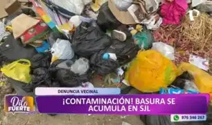 Vecinos denuncian acumulación de basura y desperdicios en San Juan de Lurigancho