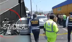 Sicarios asesinan a un hombre en pleno tráfico en la Panamericana Norte
