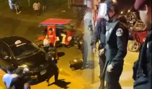 Dejan granada afuera de un concierto de música chicha en SJL