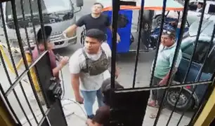 Ate: extranjeros se enfrentan a trabajadores en puerta de un local