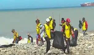 Callao: más de 180 sentenciados a trabajo comunitario limpiaron playa Márquez