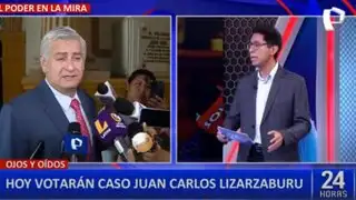 Ética del Congreso define hoy la suspensión de Juan Carlos Lizarzaburo por comentarios sexistas