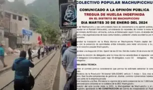 Paro en Machu Picchu: ministra de Cultura llega a Cusco para mesa de diálogo tras anuncio de tregua