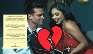 Pamela Franco anuncia su “separación definitiva” de Christian Domínguez tras ampay