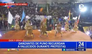 Danzantes de Puno recuerdan a fallecidos durante protestas