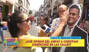 ¿Qué opinan del ampay a Christian Domínguez en las calles?