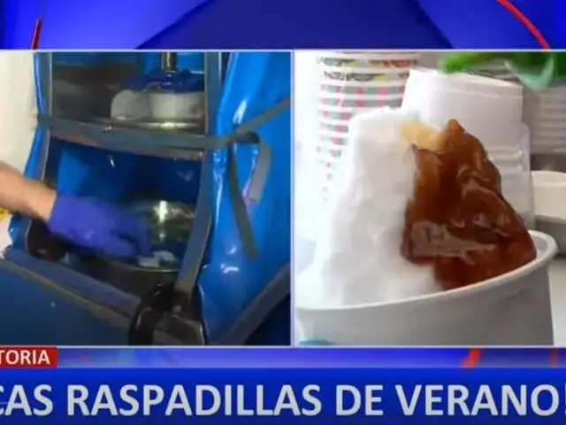 Delicias heladas: descubre la variedad de raspadillas en el corazón de La Victoria
