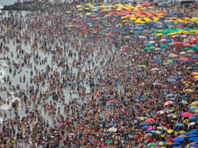 Chorrillos: 50 mil personas asistieron a playa Agua Dulce durante el 1 de enero