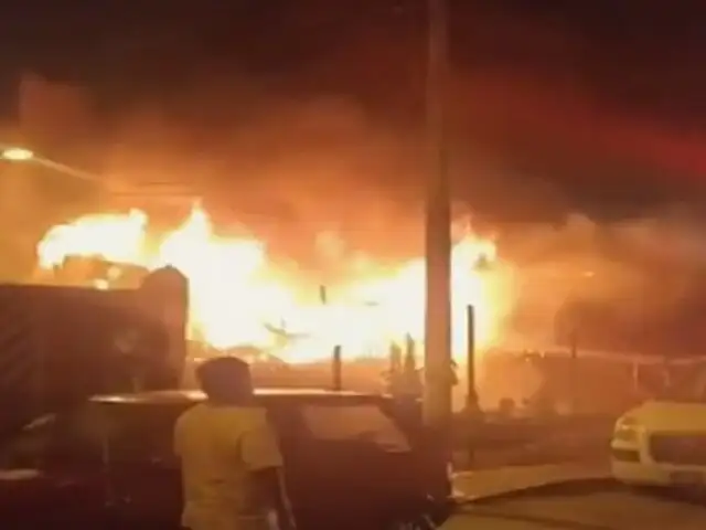 Incendio en La Molina: familia de 11 integrantes lo pierde todo luego que llamas consumieran su casa
