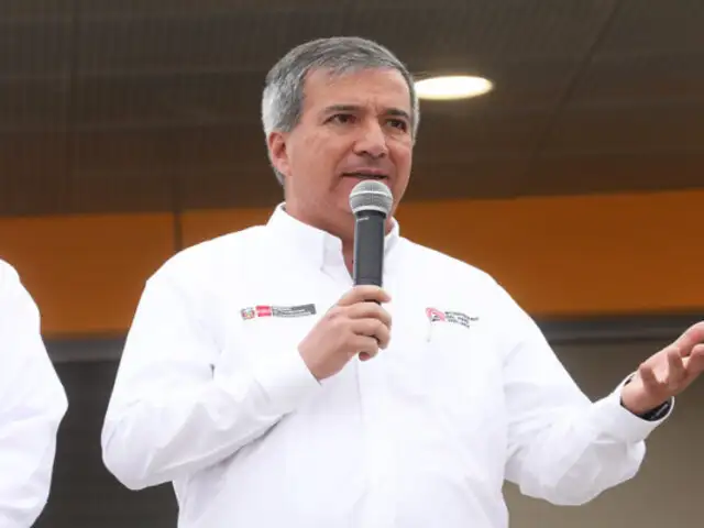 Ministro Raúl Pérez: "Reorganización en el MTC debería tardar unos 180 días"