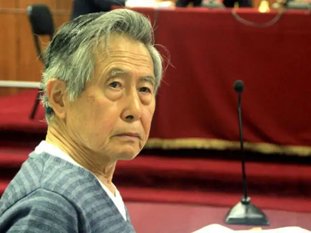 Alberto Fujimori: PJ rechaza pedido para archivar delitos que le imputan a expresidente