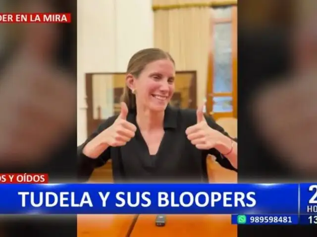 Adriana Tudela comparte recopilación de sus "bloopers" en sus videos