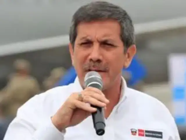 Ministro Jorge Chávez asegura que "Se ha identificado a 14 involucrados en robo de combustible"