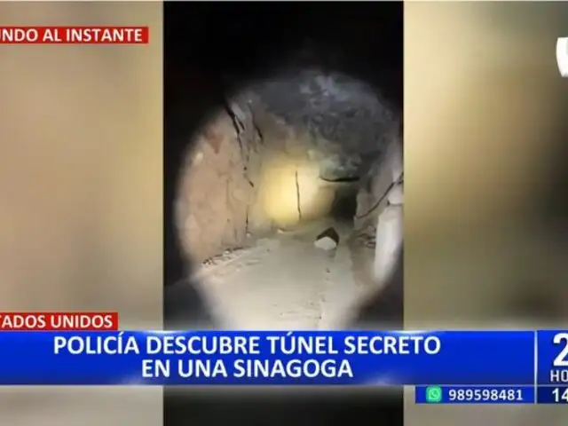 Estados Unidos: Policía descubre túnel secreto en una sinagoga