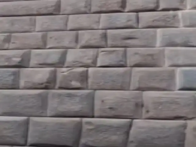 ¡Indignante! Dañan irreversiblemente muro inca tras salpicarlo con pintura en Cusco