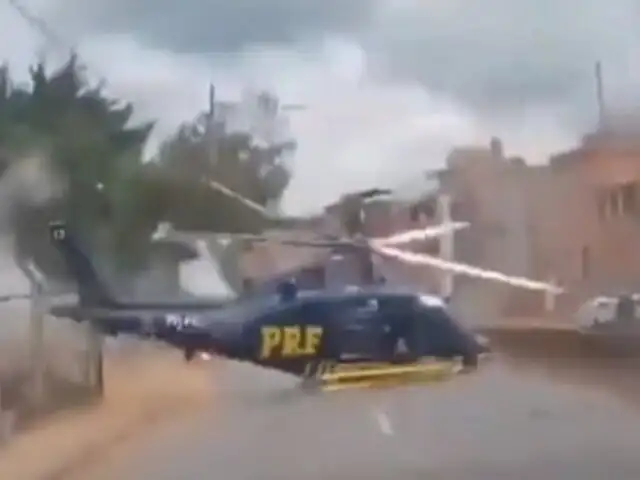 Inesperado accidente: Helicóptero de la Policía de Brasil se estrella durante traslado de herido