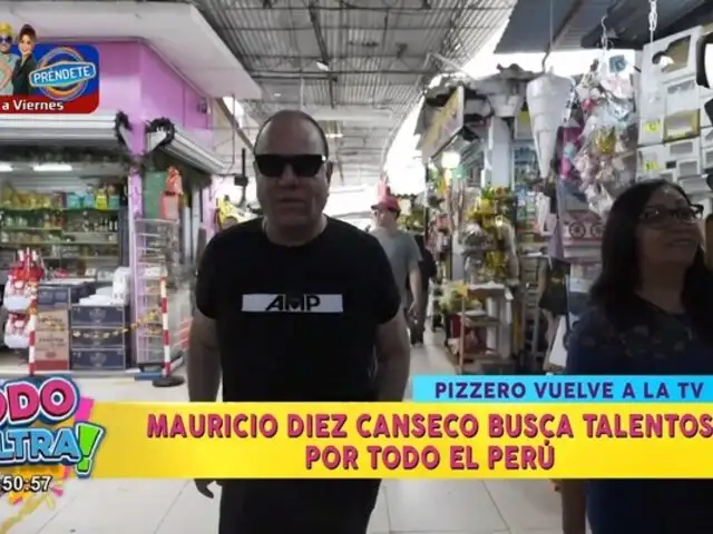 Mauricio Diez Canseco anuncia su regreso a la Televisión:  “Vamos a ir donde tú estés"