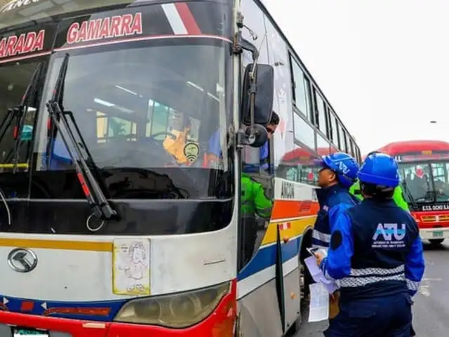 Conoce las empresas de transportes público con menor y mayor número de infracciones