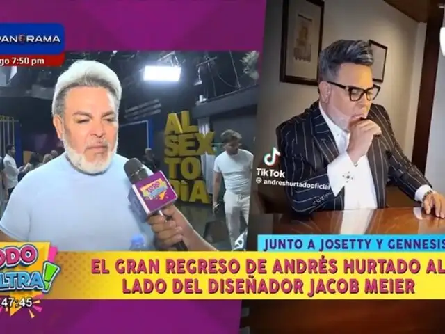 Andrés Hurtado anuncia el regreso de "Sábado con Andrés" este 13 de enero