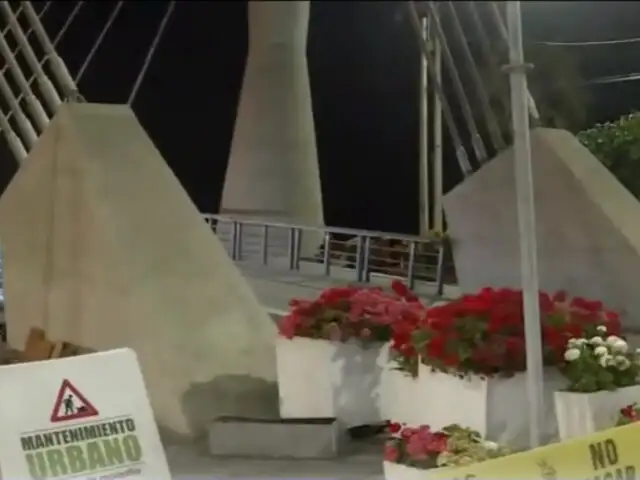 Tras denuncia en Panamericana Tv, inician obras de reparación en Puente de la Amistad