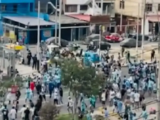 Chaclacayo: policía fue herido de bala durante violento enfrentamiento entre presuntos barristas