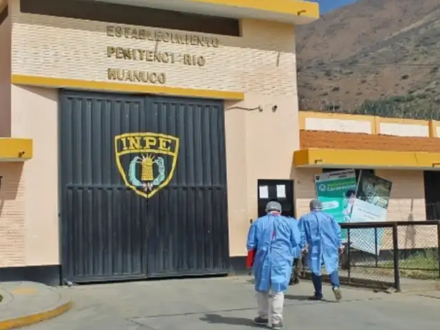 Huánuco: hallan droga durante requisa a penal de Potracancha