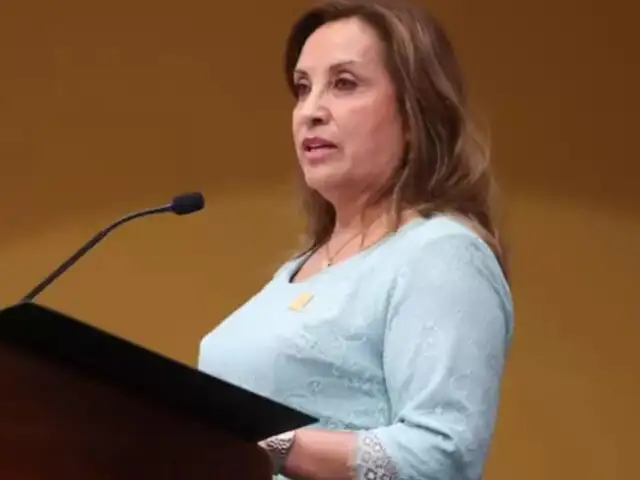 Presidenta Boluarte respalda labor del TC: "El Perú necesita el trabajo conjunto de sus instituciones"