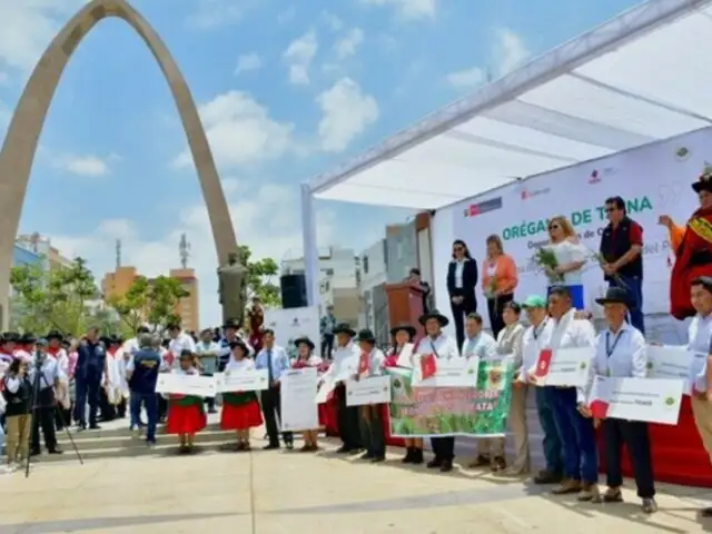 Indecopi entrega nueva denominación de origen peruana Orégano de Tacna
