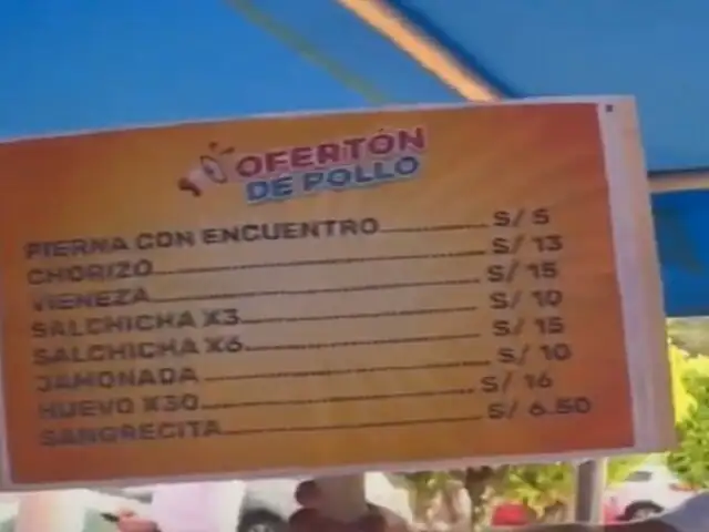¡Atención! Feria avícola en La Perla vende pollo a S/5 el kilo