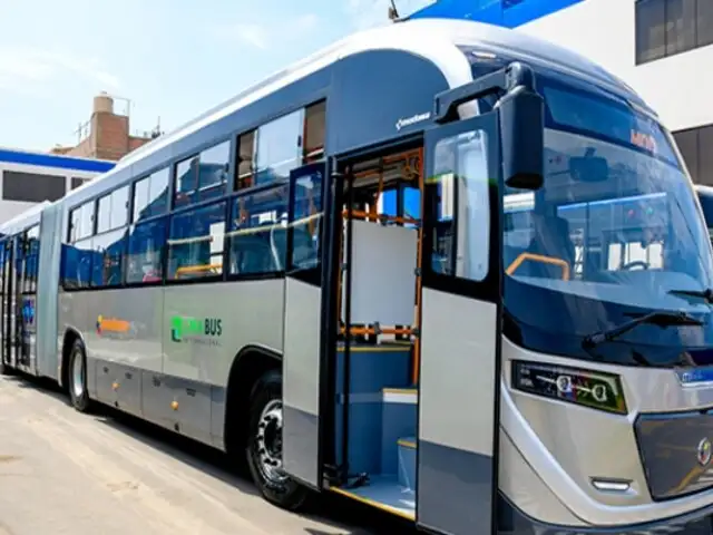 Metropolitano: moderno bus articulado podrá transportar a 164 pasajeros