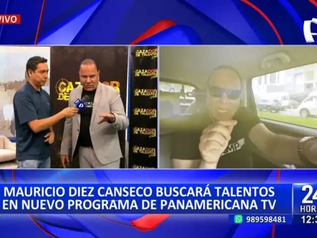 Mauricio Diez Canseco será "cazatalentos" en nuevo show de Panamericana TV