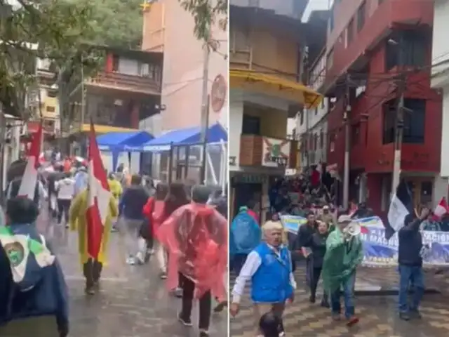 Machu Picchu: operadores turísticos marchan contra nueva plataforma virtual para venta de boletos