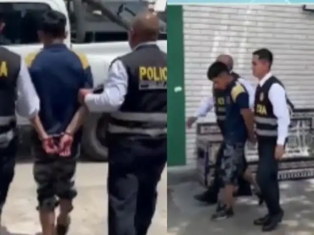 Capturan a ‘Chenchito’: sujeto acusado de disparar contra hinchas de Universitario