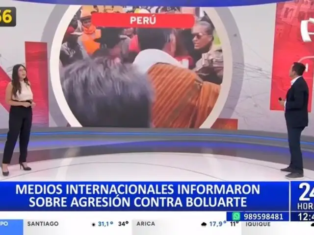 Así informaron los medios internacionales sobre agresión a Dina Boluarte en Ayacucho