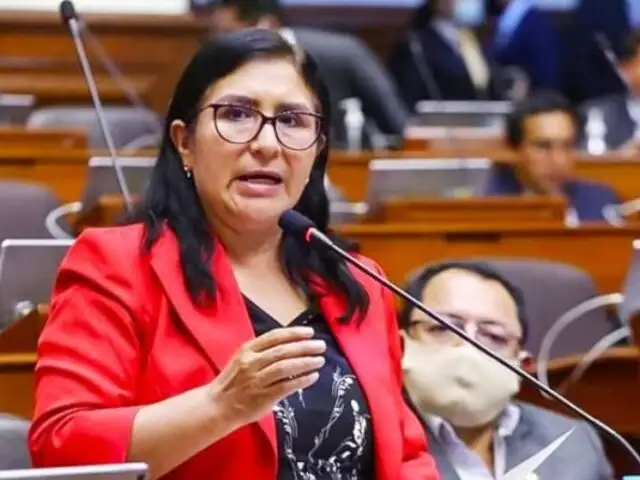 Caso "Mochasueldos": Comisión de Ética aprueba informe que recomienda suspender a Katy Ugarte
